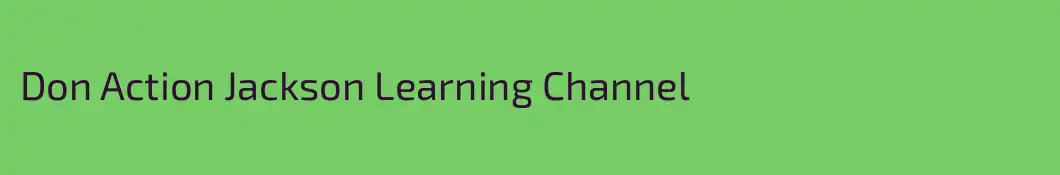 Don Action Jackson Learning Channel